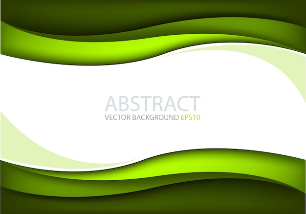 abstract green and white abstract background with a green and white design
