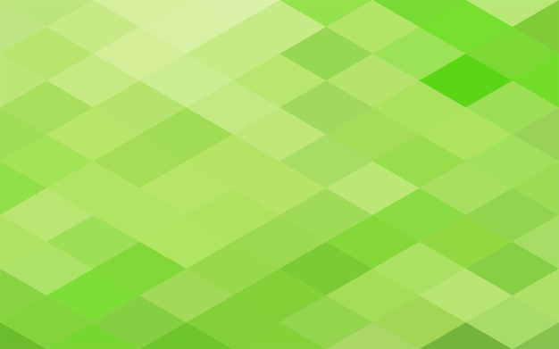 Abstract green geometric pixelated mosaic background design