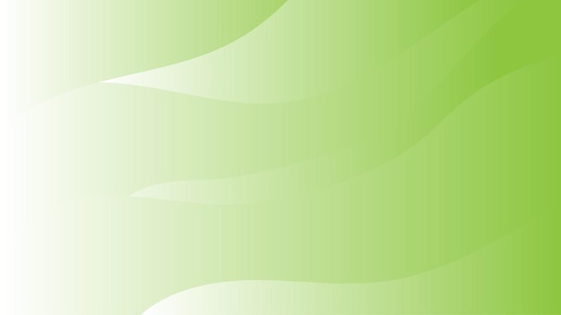 abstract green wave lines background