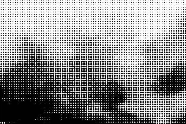abstract halftone vector background black and white dots shape