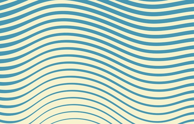 Abstract liquid blue wave line background