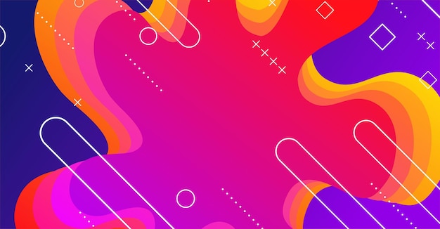 abstract liquid wave background with colorful background