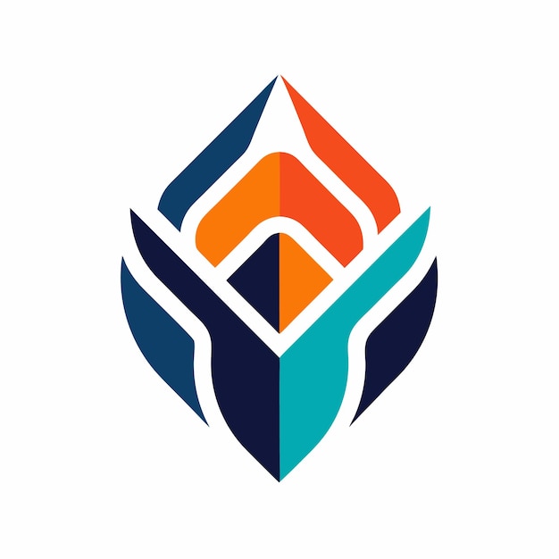 Abstract Logo design a concept