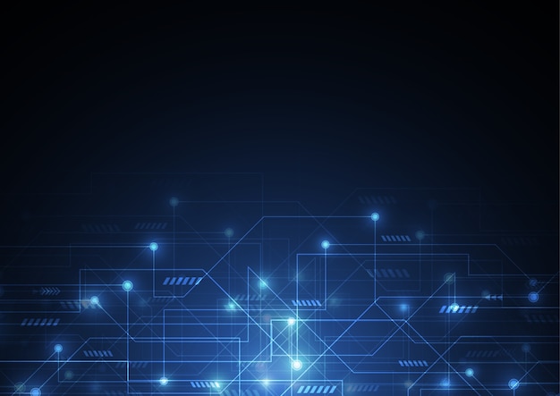 abstract machine background with technology