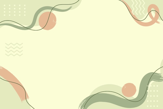 abstract memphis background with pastel color