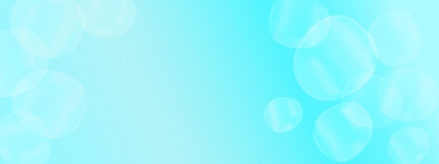 Abstract mesh 3d figure with smooth shapes and blue gradient Vector modern illustration