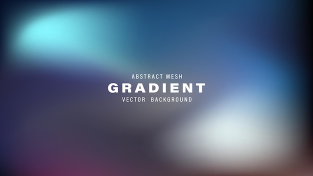 Abstract Mesh Gradient Vector Background Design Template Illustration
