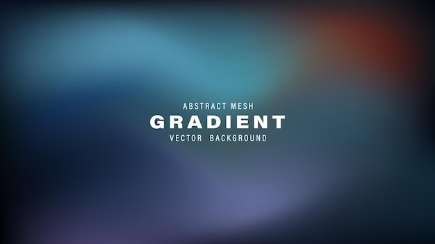 Abstract Mesh Gradient Vector Background Design Template Illustration