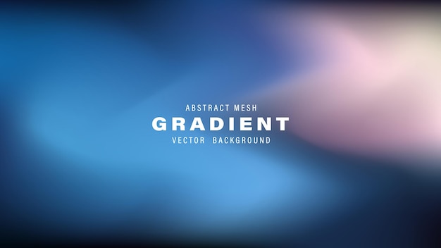 Abstract Mesh Gradient Vector Background Design Template