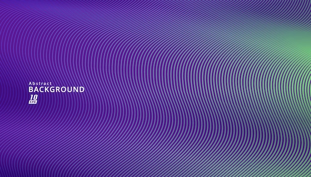 Abstract mesh gradient with glowing curve lines pattern textured background Modern and minimal template Vector illustration