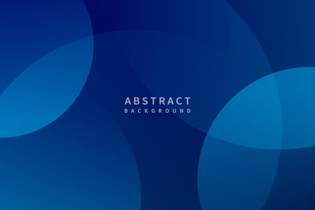abstract minimalist modern circle blue background design