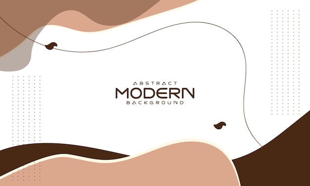 abstract modern background with fluid shapes
