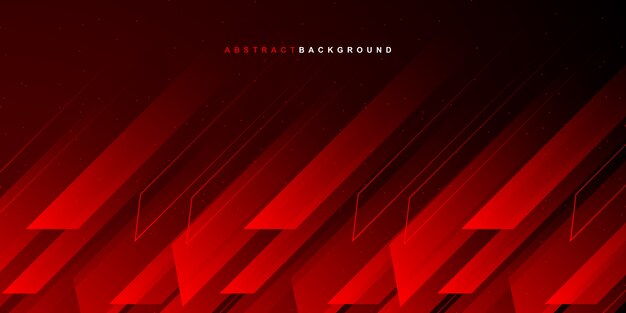 Abstract modern colorful gradient red background