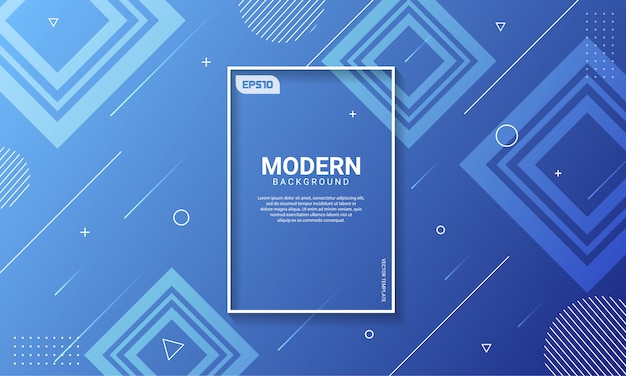 abstract modern colors gradient geometric shape