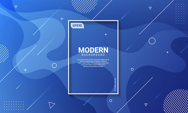 abstract modern colors gradient geometric shape