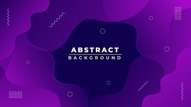 Abstract modern creative liquid gradient colorful background design