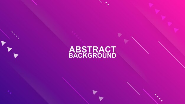 abstract modern elegant design background with line and triangle shape in purple and pink color