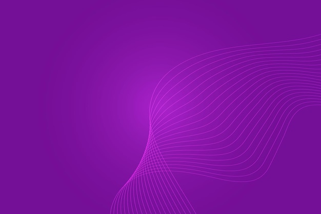 Abstract modern gradient background with wavy lines