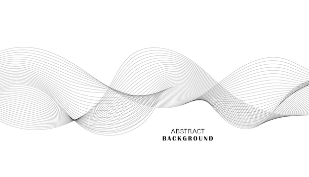 abstract modern vector background curved vector illustration