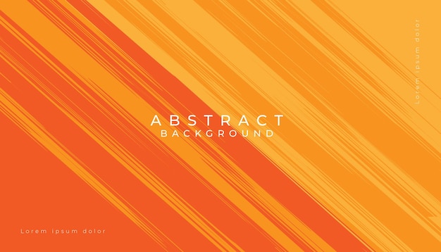 Abstract orange background vector