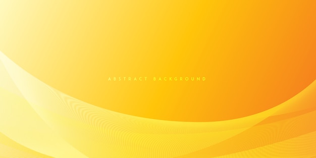 Abstract Orange Soft Wave Gradient Background