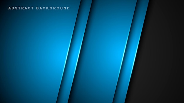 Abstract overlapping 3D background Vector illustration