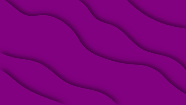 abstract paper cut style design dynamic purple color wave style branding advertising with shapes