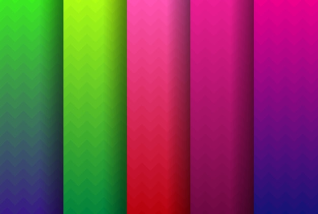 Abstract pattern background. Set of color abstract shapes, abstract design background. Abstract gradient elements