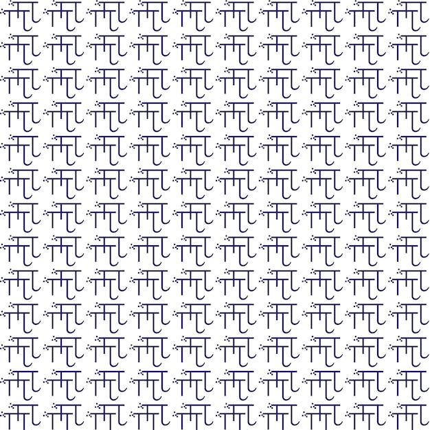 Abstract pi symbol pattern design