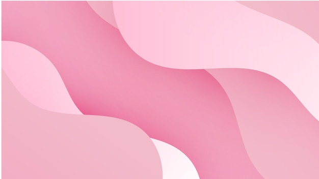 Abstract pink wave curve background