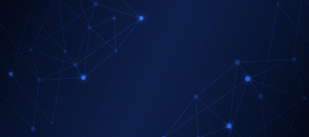 abstract polygon background geometric backdrop with connecting dots triangles