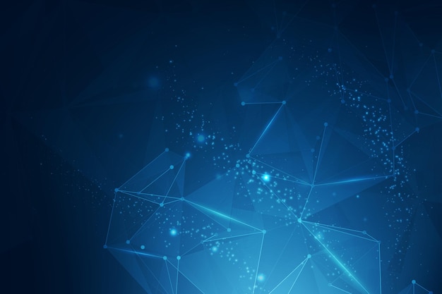 Abstract polygonal space