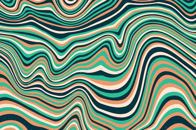 abstract psychedelic groovy background vector