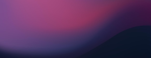 Abstract purple and pink gradient background with a soft wave