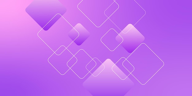 Abstract purple geometric background technological background Purple geometric background