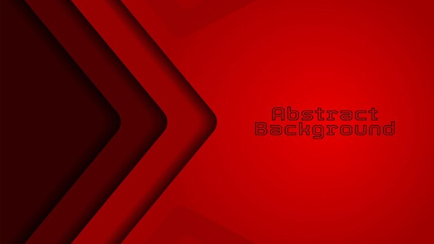 Abstract Red Background Illustration