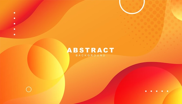 Abstract red background with wavy forms