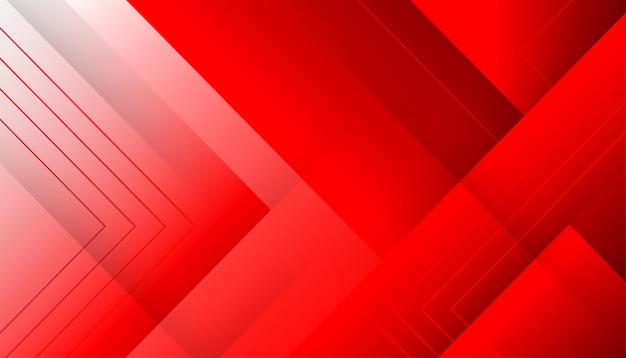 Abstract Red Geometric Background Design