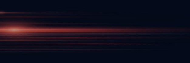 Abstract red lines Light stripes with effect