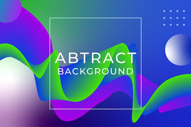 Abstract resonance gradation background Premium Vector