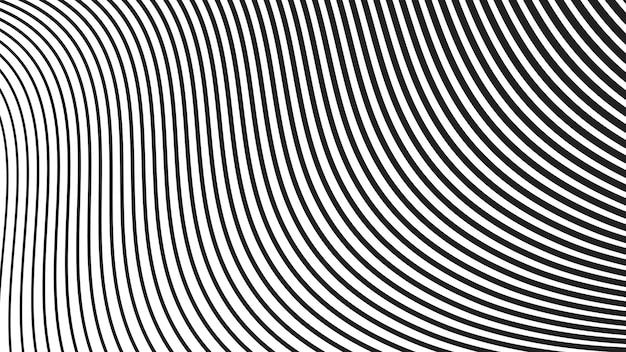 Abstract seamless background with dynamic curve line wallpaper vector image for backdrop