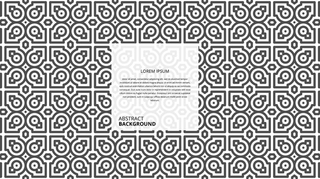 abstract seamless geometric shape lines pattern