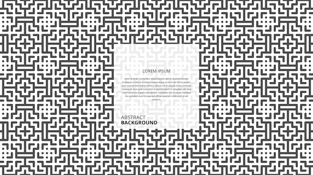 abstract seamless geometric shape lines pattern