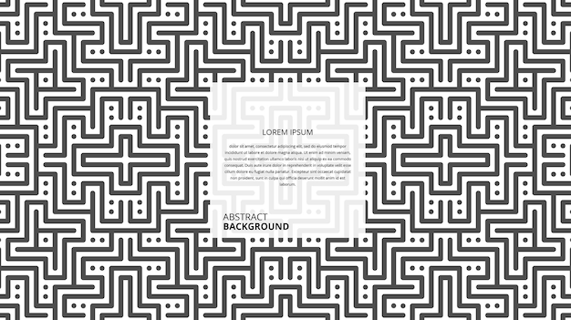 Abstract seamless geometric shape lines pattern