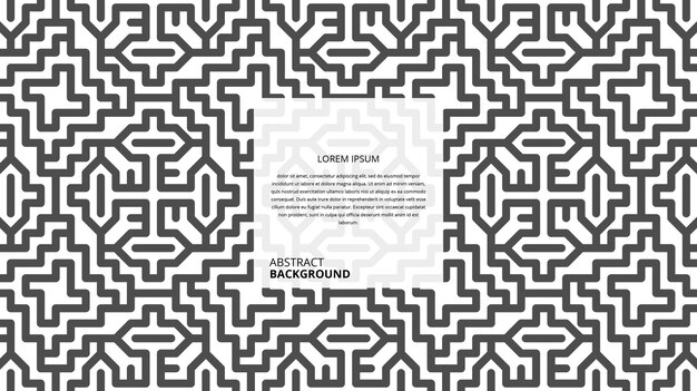 abstract seamless geometric shape lines pattern
