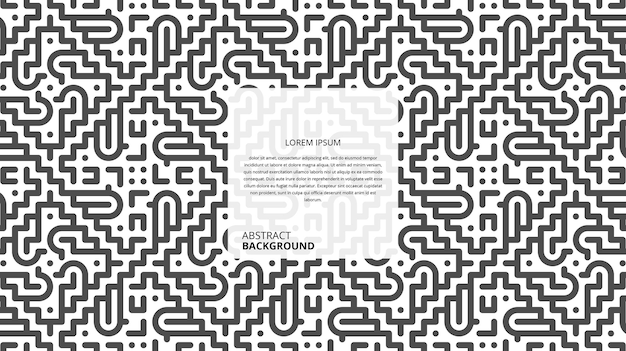 abstract seamless geometric shape lines pattern