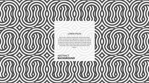 Abstract seamless geometric shape lines pattern