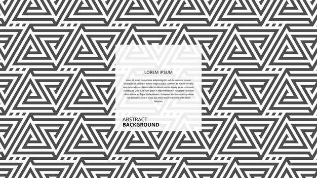 Abstract seamless geometric shape lines pattern