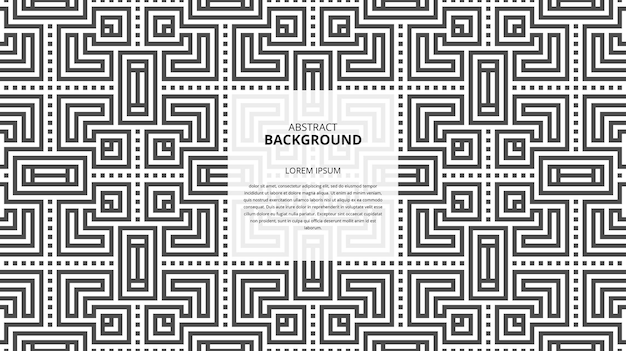 abstract seamless geometric shape lines pattern
