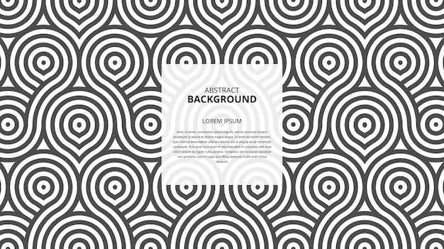 Abstract seamless geometric shape lines pattern